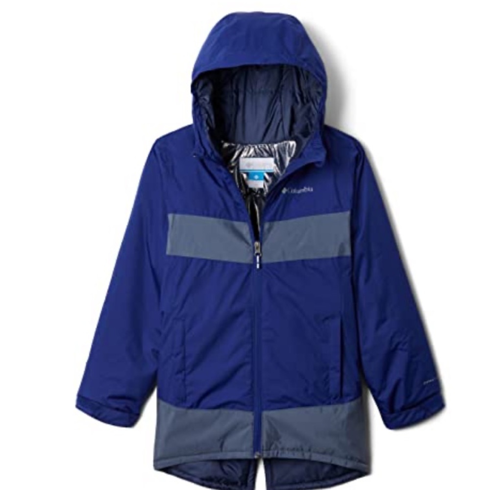Columbia Youth Girls Oso Mountain Insulated Jacket, Dark Sapphire, Medium